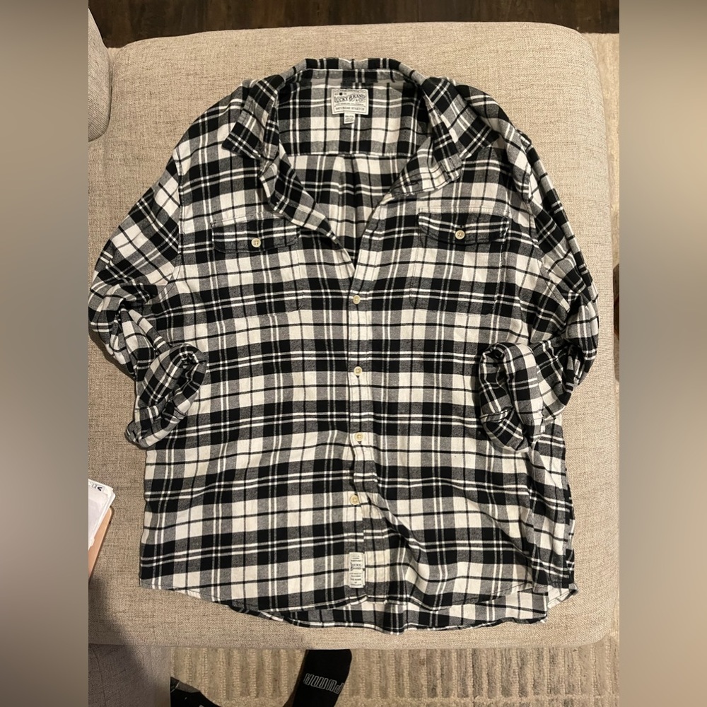 Lucky brand XXL flannel shirt